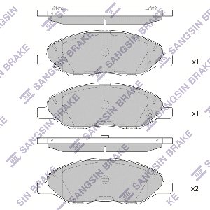 SANGSIN BRAKE SP1383