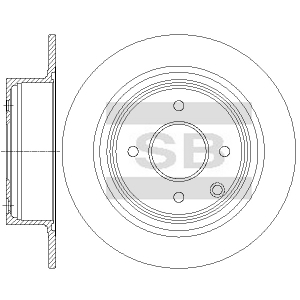 SANGSIN BRAKE SD4287