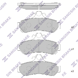 SANGSIN BRAKE SP1236