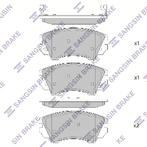 SANGSIN BRAKE SP2175