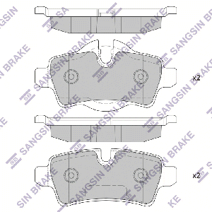 SANGSIN BRAKE SP2246