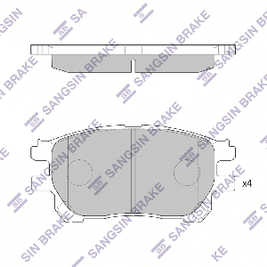 SANGSIN BRAKE SP4161