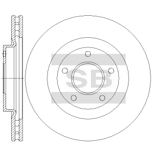 SANGSIN BRAKE SD4361