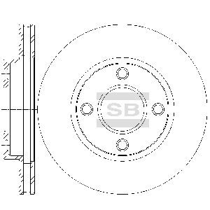 SANGSIN BRAKE SD4265