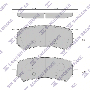 SANGSIN BRAKE SP1257