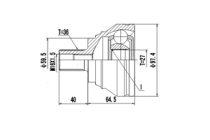 DYNAMATRIX DCV803002