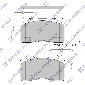 SANGSIN BRAKE SP4145