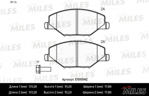 MILES E100042