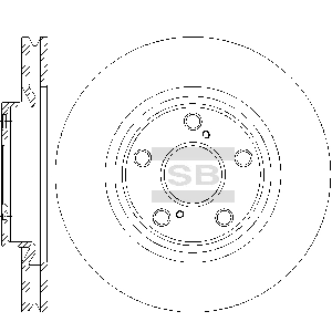 SANGSIN BRAKE SD4644