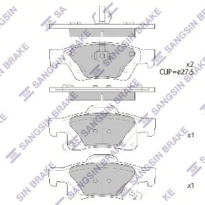 SANGSIN BRAKE SP1946