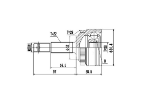 DYNAMATRIX DCV844020