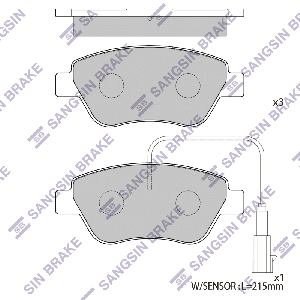 SANGSIN BRAKE SP1201
