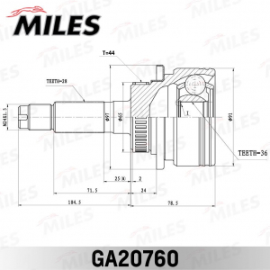 MILES GA20760
