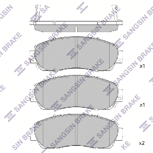 SANGSIN BRAKE SP2115