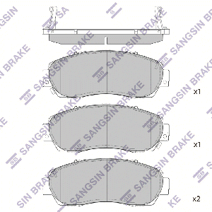SANGSIN BRAKE SP2115A