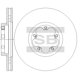 SANGSIN BRAKE SD5312