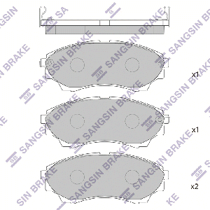 SANGSIN BRAKE SP1479
