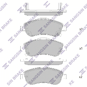 SANGSIN BRAKE SP1567