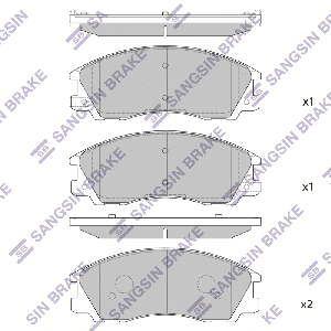 SANGSIN BRAKE SP1097