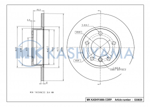 MK KASHIYAMA G30020