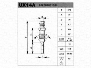 MAGNETI MARELLI 062587001304