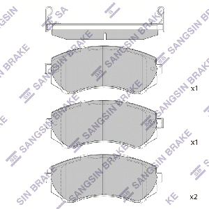 SANGSIN BRAKE SP1492