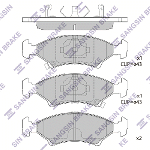 SANGSIN BRAKE SP1063
