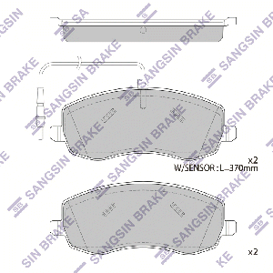 SANGSIN BRAKE SP4187