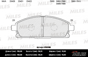 MILES E100166
