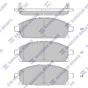 SANGSIN BRAKE SP1365
