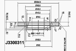 NIPPARTS J3300311