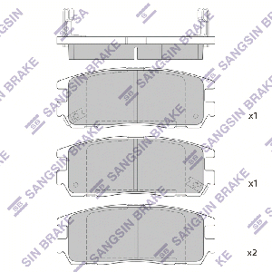 SANGSIN BRAKE SP2089