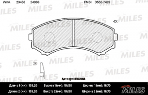 MILES E100155