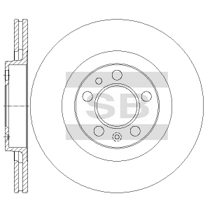 SANGSIN BRAKE SD5403
