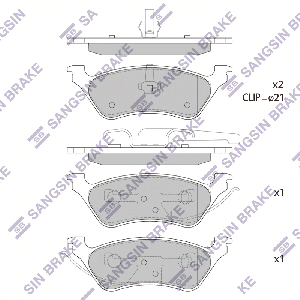 SANGSIN BRAKE SP1441