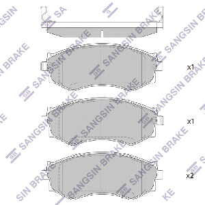 SANGSIN BRAKE SP2034