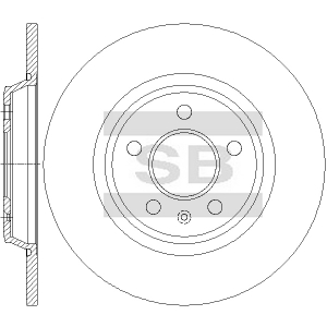 SANGSIN BRAKE SD5449