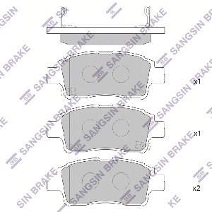 SANGSIN BRAKE SP1230