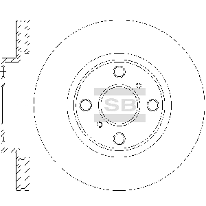 SANGSIN BRAKE SD4678
