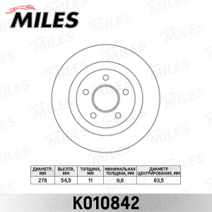 MILES K010842