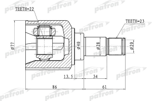 PATRON PCV1071