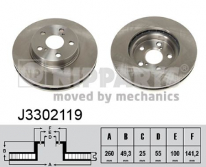 NIPPARTS J3302119