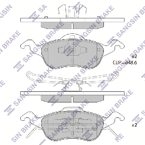 SANGSIN BRAKE SP1259
