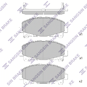 SANGSIN BRAKE SP1606