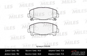 MILES E100416