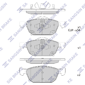 SANGSIN BRAKE SP4365