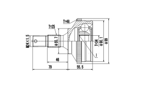 DYNAMATRIX DCV810086