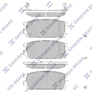 SANGSIN BRAKE SP1098