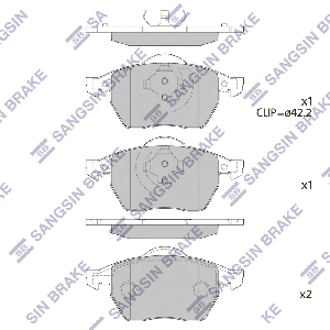 SANGSIN BRAKE SP2097A