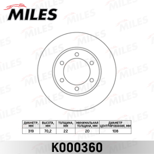 MILES K000360
